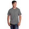 Port & Company - Core Cotton Tee. PC54 L Graphite Heather view 1
