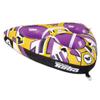 Airhead Turbo 3 | 3 Rider Towable Tube for Boating, Orange view 1