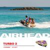 Airhead Turbo 3 | 3 Rider Towable Tube for Boating, Orange view 3