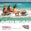 Airhead Turbo 3 | 3 Rider Towable Tube for Boating, Orange view 4
