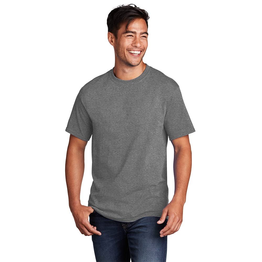 Port & Company - Core Cotton Tee. PC54 S Graphite Heather