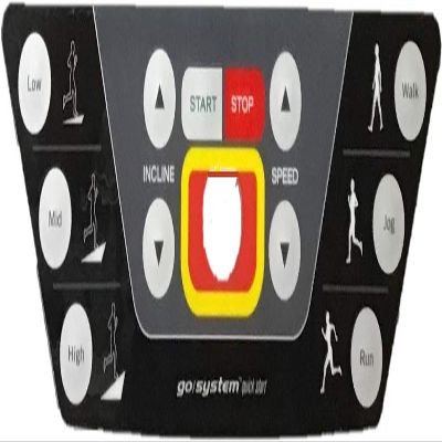 Life Fitness Membrane Console Switch 1003081-0001 Works F3-XX00-0103 Treadmill