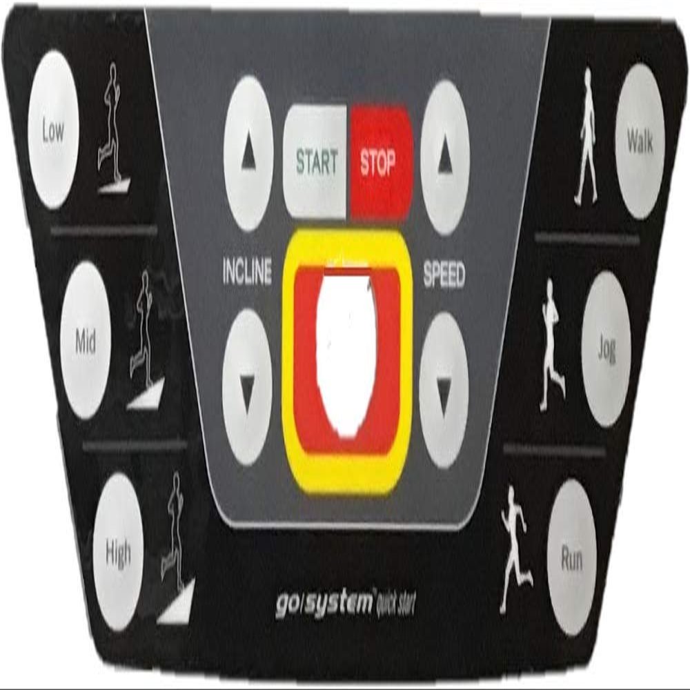 Life Fitness Membrane Console Switch 1003081-0001 Works F3-XX00-0103 Treadmill
