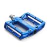BW USA Berm Platform Bike Pedals - Lightweight Aluminum Flat Pedals for MTB and BMX - Dark Blue view 1