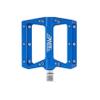BW USA Berm Platform Bike Pedals - Lightweight Aluminum Flat Pedals for MTB and BMX - Dark Blue view 2