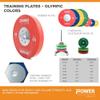 Power Systems Rubber Training Plate in Olympic Colors (55) view 2
