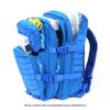 OSAGE RIVER MOLLE Fishing Backpack with Rod Holder - 600D Large Tackle Bag for Trays and Fishing Accessories - Tactical Backpack for Camping, Traveling, Hunting - Electric Eel Blue view 2