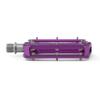 BW USA Berm Platform Bike Pedals - Lightweight Aluminum Flat Pedals for MTB and BMX - Purple view 4