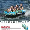 Airhead Blast, 3 Rider Towable Tube for Boating with Dual Tow Points view 4
