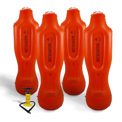 Soccer Tech Inflatable Mannequin Orange with Pump (4)