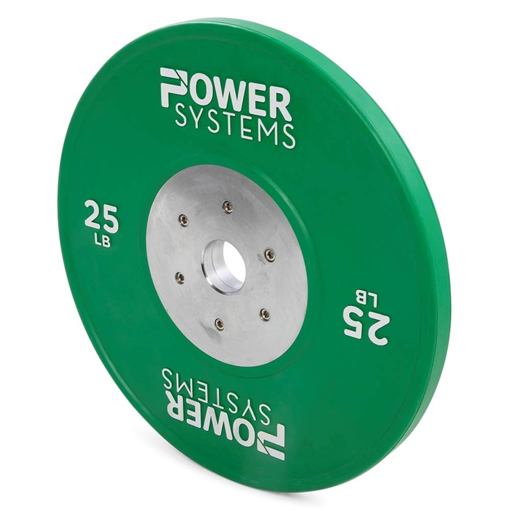 Power Systems Rubber Training Plate in Olympic Colors (25)