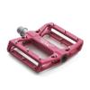BW USA Berm Platform Bike Pedals - Lightweight Aluminum Flat Pedals for MTB and BMX - Pink view 1