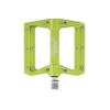 BW USA Berm Platform Bike Pedals - Lightweight Aluminum Flat Pedals for MTB and BMX - Green view 2