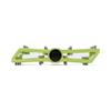 BW USA Berm Platform Bike Pedals - Lightweight Aluminum Flat Pedals for MTB and BMX - Green view 3