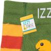 Pavilion Gift Company Dino - Orange 6-12 Month Soft & Stretchy Baby Stripe Leggings view 4