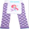 Mermaid - Purple 12-24 Month Soft & Stretchy Baby Scales Leggings view 1