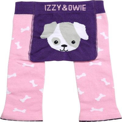 Pavilion Gift Company Dog - Pink 6-12 Month Soft & Stretchy Baby Bone Leggings