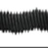 Extreme Max 3006.2876 BoatTector Twisted Nylon Dock Line - 3/4" x 50', Black view 3