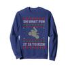 Oh, what fun it is to ride Superbike Ugly Christmas Sweatshirt view 1