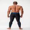DEVOPS 2 Pack Men's Compression Pants Athletic Leggings (Large, Black/Black(N.Blue)) view 3
