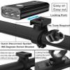 BCXYMQ Bike Lights for Night Riding, 6400 mAh Bicycle Light Front and Rear, USB C Rechargeable Super Bright 1200 Lumen Bike Headlight LED Cycling Accessories for Road and MTB view 4