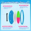 EVERICH Upgraded Toss and Catch Ball Game Set - Indoor and Outdoor Games for Kids 3-12, Beach Sand Pool Water Toy Includes 2 Paddles 2 Sticky Balls, Great Birthday Easter Gifts for Boys Girls view 3