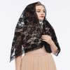 Catholic Church Veils Mantillas For Women Lace Scarf Mass Head Covering Black view 2