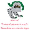 Family Feeling Tractor Boys Long Sleeve Pajamas Sets Cotton Pyjamas Kids Pjs Size 3 view 4