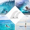 AQUBONA Surf Fin 9"/ 8"/ 7.5" - Fiberglass Reinforced Nylon - Center Fin for for Longboard Surfboard SUP view 2