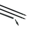 Obert 12pcs 30 Inch Carbon Arrows for Recurve Bow 500 Spine Hunting Arrows and Quiver Set for Archery Target Practice view 4
