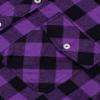 Alimens & Gentle Men's Button Down Regular Fit Long Sleeve Plaid Flannel Casual Shirts view 3