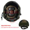 LOOGU Tactical Helmet, Adjustable Fast MH Bump Protective Gear for Airsoft Paintball with 12-in-1 Face Mask view 3
