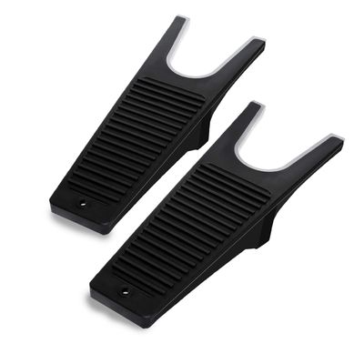 2 pack Boot Jack With Non-Staining Rubber Grip, Removes Rubber, Cowboy, Waders And Work Boots Easily Without Bending Over
