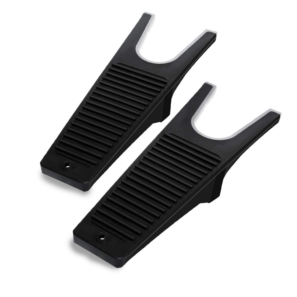 2 pack Boot Jack With Non-Staining Rubber Grip, Removes Rubber, Cowboy, Waders And Work Boots Easily Without Bending Over