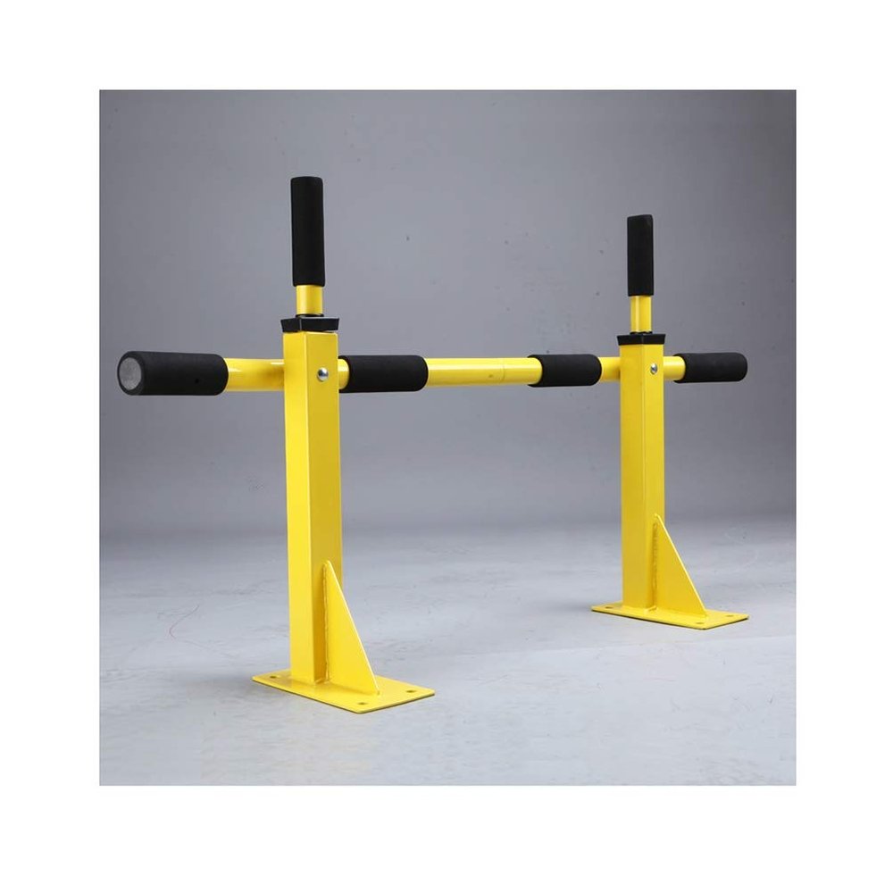 Pull-up Bars AGYH Wall Horizontal Bar, Home, Sandbag Gymnastic Ring Resistance Band Equipment, Load 200kg, 3 Colors (Color : Yellow)