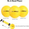 Blinngo Roundnet Game Set with 3 Balls and Strip Light (ONLY for Pro Kit) - Roundnet Game for Outdoor Indoor Lawn Beach Backyard and Park view 4