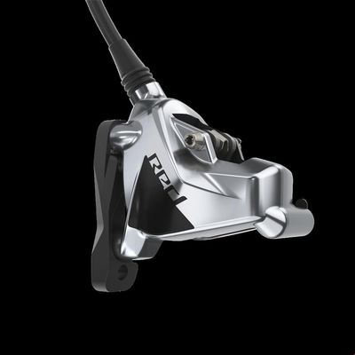 SRAM RED eTap AXS HRD Disc Brake Caliper - Flat Mount, 2-Piece, Polar Grey, D1