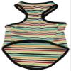Adjustable Dog T-Shirt Clothing Colorful Striped Sleeveless Clothes for Small Breeds (16inch(40cm) Back) view 1