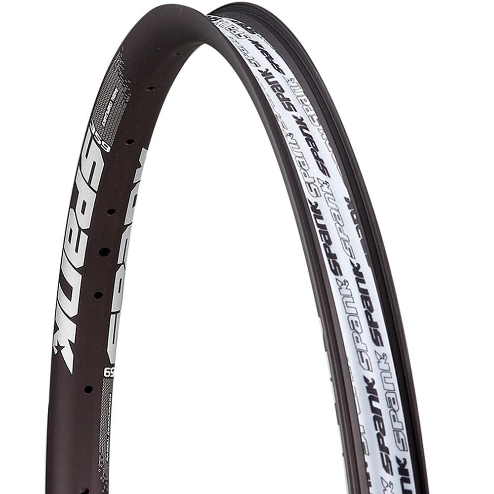 Spank 359 Rim (32H/29/ Height-19mm, Black, Disc) Clincher Rim, Optimized for Gravel, ASTM-5, Free Ride DH, E-Bike and All Mountain Use, High Lateral Stiffness and Predictable Handling