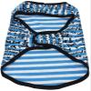 Adjustable Dog T-Shirt Clothing Colorful Striped Sleeveless Clothes for Small Breeds (14inch(35cm) Back) view 1