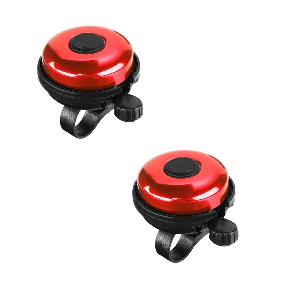 Accmor Classic Bike Bell, Aluminum Bicycle Bell, Loud Crisp Clear Sound Bicycle Bike Bell for Adults Kids