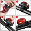 Accmor Classic Bike Bell, Aluminum Bicycle Bell, Loud Crisp Clear Sound Bicycle Bike Bell for Adults Kids view 4