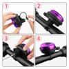 Accmor Classic Bike Bell, Aluminum Bicycle Bell, Loud Crisp Clear Sound Bicycle Bike Bell for Adults Kids view 4