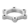 Aluminium Alloy Freewheel Threaded Hubs Disk Disc Brake Rotor 6 Bolt Flange Adapter Replacement Part, 10Pcs/Pack (48mm/1.89inch) view 3