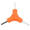 Keenso Y Wrench, Multi- Functional 3 Way Hex Wrench Stainless Steel 3-way Allen Hex for Bicycle Maintance and Repairing view 2