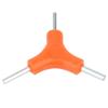 Keenso Y Wrench, Multi- Functional 3 Way Hex Wrench Stainless Steel 3-way Allen Hex for Bicycle Maintance and Repairing view 4