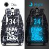 Basketball Player GA34 Luminous Backpack Travel Backpack Fans Bag (Style 6) view 2