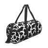 Cow Print Gym Duffel Bag Adult Drawstring Backpack Lightweight Carryon Gymbag Sport Duffel Bag For Man Women view 4
