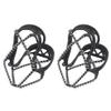 SUPVOX 1 Pair Traction Cleats Ice Snow Grips Anti Slip Shoes Crampons 18 Teeth Spikes Walk Traction for Winter Walking Hiking Climbing view 2