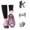 SUPVOX 1 Pair Traction Cleats Ice Snow Grips Anti Slip Shoes Crampons 18 Teeth Spikes Walk Traction for Winter Walking Hiking Climbing view 4